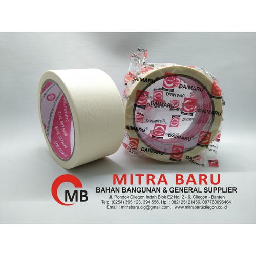 Jual Lakban Kertas Atau Masking Tape Daimaru 2 inch 48MM X 21m Kota