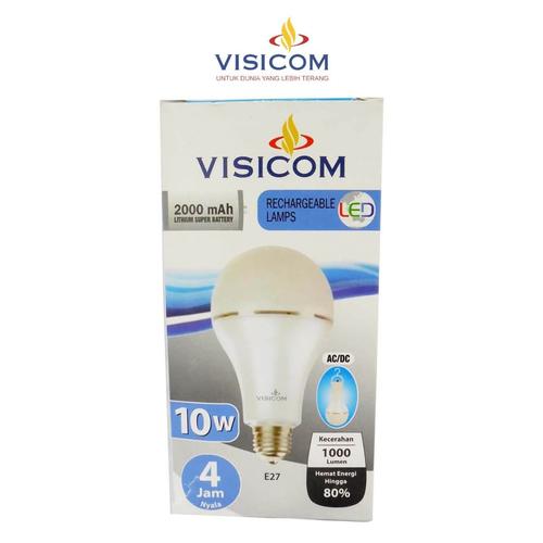 Foto Produk Lampu Sentuh Magic Emergency 10 watt VISICOM dari listrikmurahonline