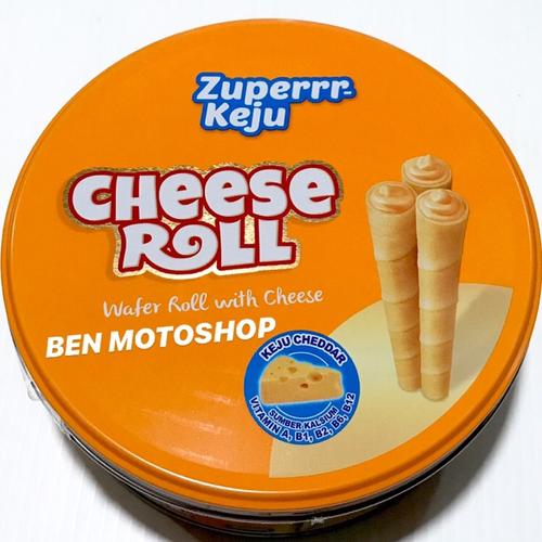 Jual Zuperrr Keju Chesse Roll 1 Kaleng 182g 182gr 182 G Gr Wafer Roll Dus Jakarta Barat Anayyya Tokopedia