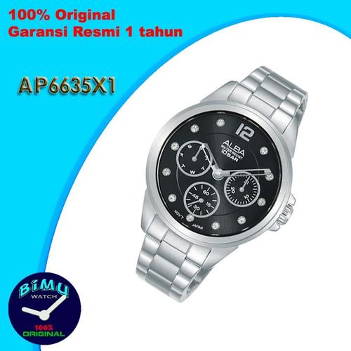 Jual Alba Ladies Ap6635x1 Black Dial Jam Tangan Wanita Ap6635 Kota Surabaya B Mo3 Shop Tokopedia