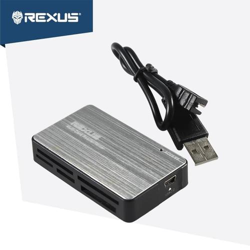 Jual Rexus Card Reader V.2.0 RXC-208 - C208 USB 2.0 Card Reader - Kota ...