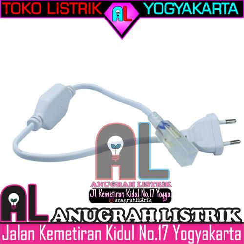 Jual [Colokan Led Selang AC 220V] Lampu Led Strip 2 Pin Jarum Flasher ...