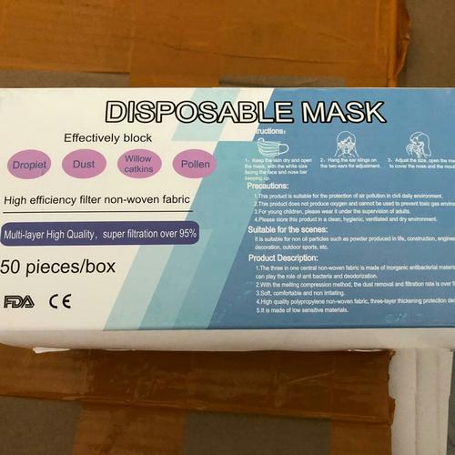 Foto Produk DISPOSABLE MASK (50pcs/box) dari NATURE KEY OFFICIAL