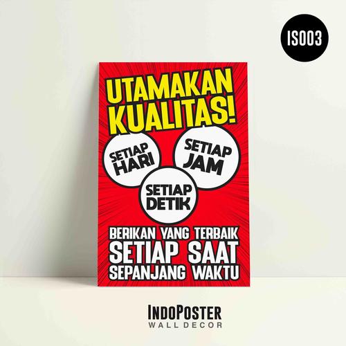 Jual Poster Safety K3 Keselamatan Kerja Utamakan Kualitas Ukuran A2 Kab Bandung Indoposter Tokopedia