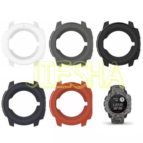 Foto Produk GARMIN INSTINCT TACTICAL CASING COVER CASE SOFT SILIKON SHELL KARET - Hitam dari Jiesha Shop