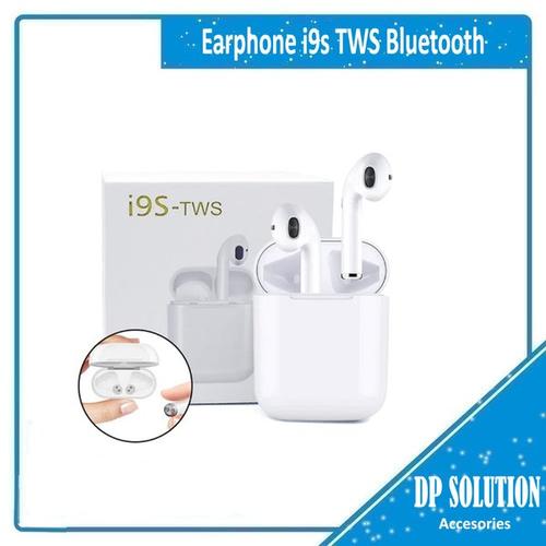 Jual i9S TWS Headset Bluetooth Wireless sport earphone airpods TWS i9 -  Kota Surabaya - Ghazzal Thabrani | Tokopedia