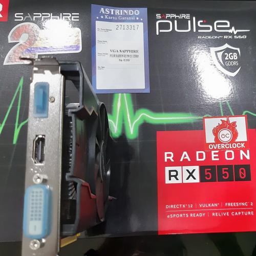 Foto Produk RX 550 2GB Sapphire pulse dari Grosir Perhiasan Yoriman