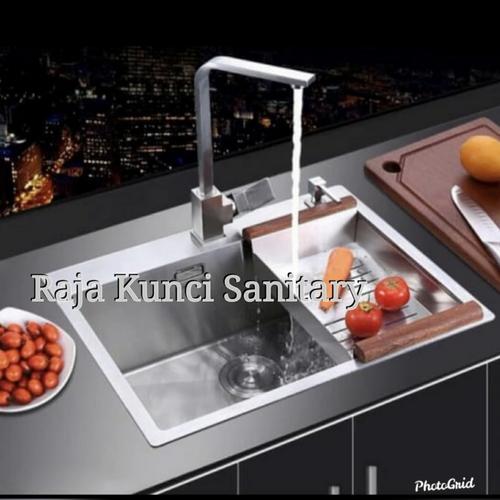 Foto Produk Kitchen Sink Onan Golden Hand 6045/Bak Cuci piring Stainless 304 dari Raja Kunci Sanitary