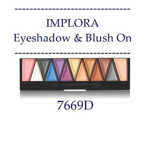 Jual Eyeshadow Blush On Implora palette Kota Surabaya JC Beauty