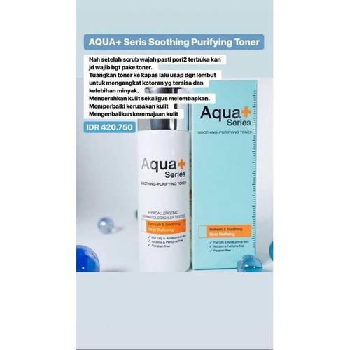 Jual Ready Stock Aqua Series Soothing Purifying Toner Jakarta Pusat Alfiani Galeri Tokopedia