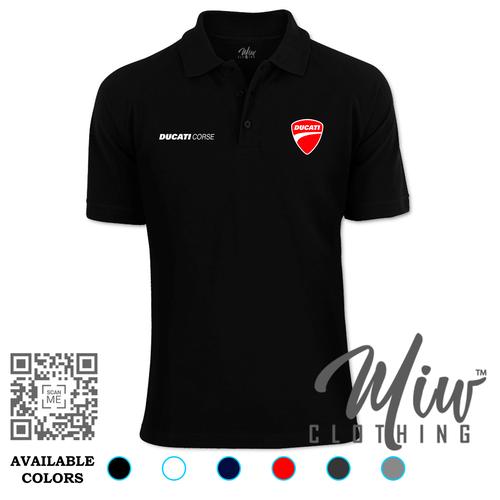 Foto Produk Kaos Polo DUCATI Corse New Logo dari Miw Clothing