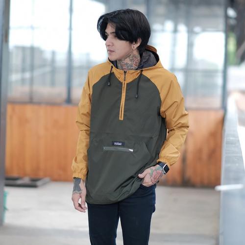Foto Produk Jaket Cagoule Kombinasi Wolv - Kombi Hijau, XL dari and_store22