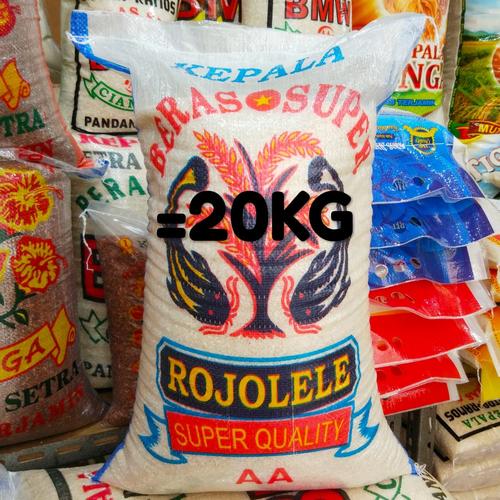 Jual Beras Kepala Super Rojolele 20kg Jakarta Timur Gudang Beras Ciang 