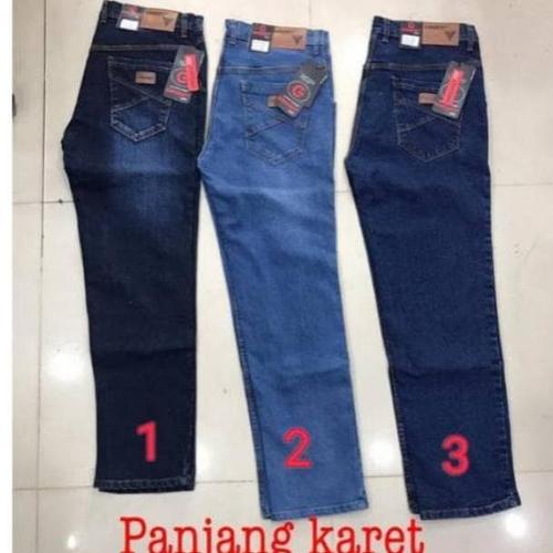 Foto Produk Size 33 - 48 CELANA JEANS STRECH / KARET JUMBO COWOK PRIA / CELANA BIG dari Torra Co