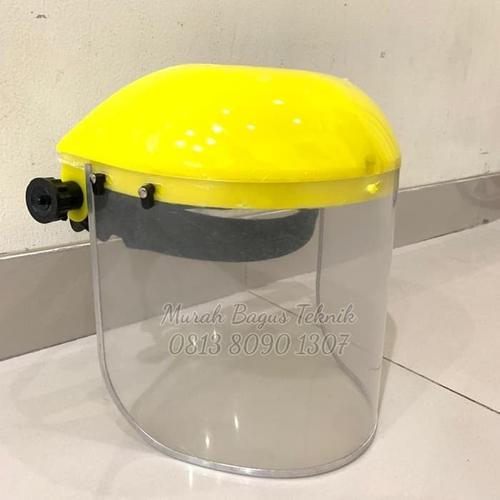 Foto Produk ALAT SAFETY PELINDUNG MUKA WAJAH FACE SHIELD FACESHIELD GERINDA dari MURAH BAGUS TEKNIK