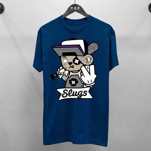 Foto Produk T-Shirt Slugs / Baju Kaos Distro Pria & Wanita / Cotton 30s dari revenge eleven