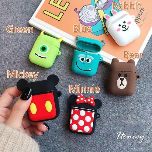 Airpods Case Cover with Keychain for Apple Soft Silicone Case for Airpods  Wireless Headsets Charger Case Airpods 1/2 Universal Hanger Cover - China  Airpods Case and Apple Airpod Case 2 price 