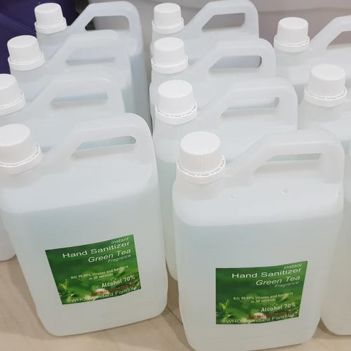 Foto Produk hand sanitizer 2 Liter aroma green tea, alcohol 70% dari SurabayaPlastik