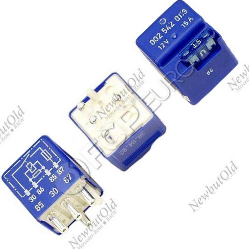 Jual Relay Extra Fan Biru 0025420119 Mercedes W124 W126 R129 W140 W202