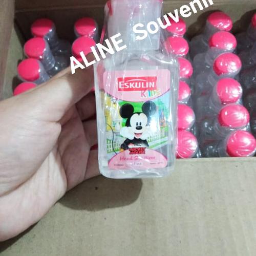 Foto Produk Hand Sanitizer 50ML Eskulin / Antiseptic - Merah Muda dari Aline Souvenir