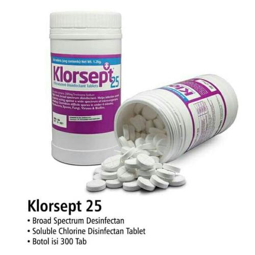Foto Produk KLORSEPT 25 PAC 5'S dari TokoTensi