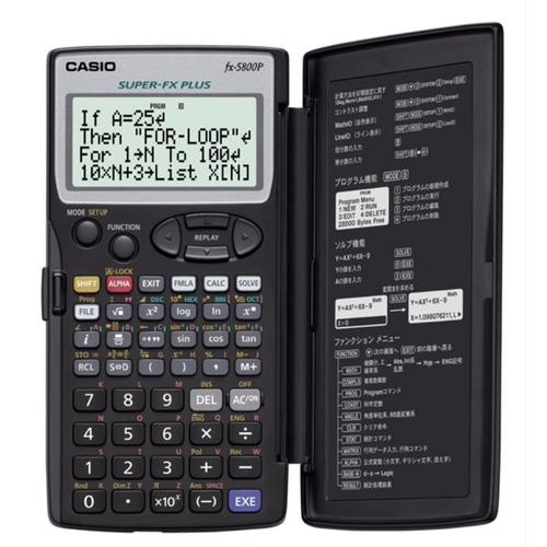 Jual Casio fx-5800P Super FX PLUS - Programmable Scientific Kalkula Terbaik  - Kota Surabaya - PRIMA HARDWARE | Tokopedia