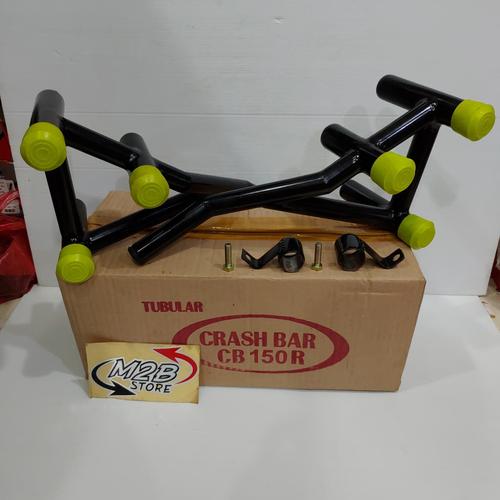 Gambar Crashbar Crash bar Honda CB150R CB 150R 150 R Facelift - Hitam dari M2B store Kota Tangerang Selatan Tokopedia
