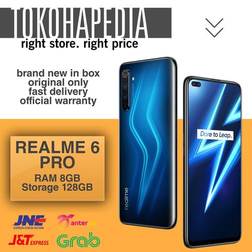 Jual Realme 6 Pro 8 128 8gb 128gb Garansi Resmi Realme Jakarta Pusat Tokohapedia Tokopedia