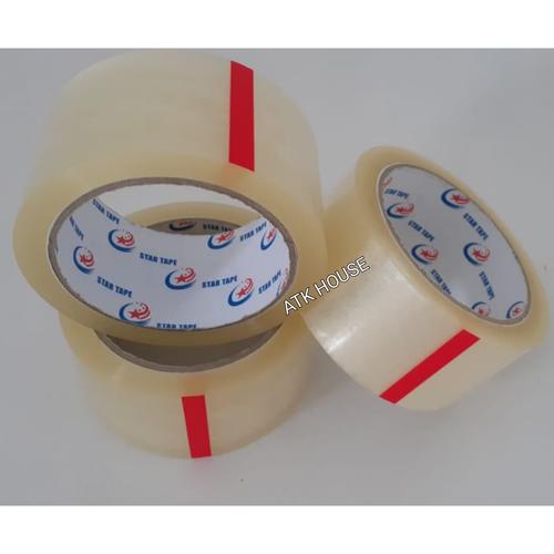 Foto Produk OPP Lakban Bening Coklat STARTAPE 2inc 48mm*80yard/Plakban STAR 80yard - Cokelat dari ATK HOUSE