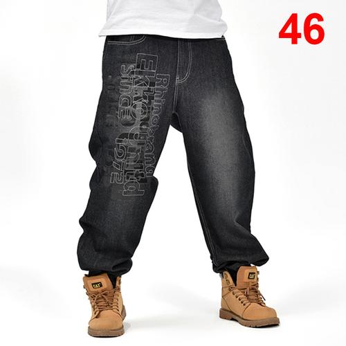 Jual Baggy Jeans Men Denim Pants Loose 