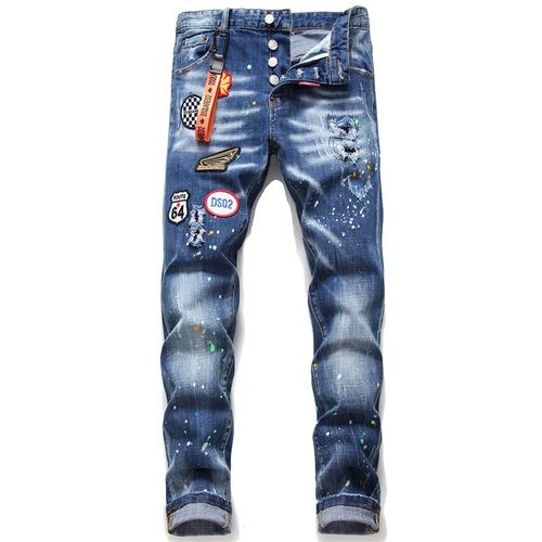 Jual New Men skinny jeans stretch 