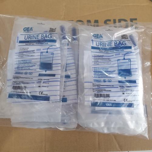 Foto Produk Urine bag Gea Push pull 2000ml satuan dari Mitra Nusantara Medika