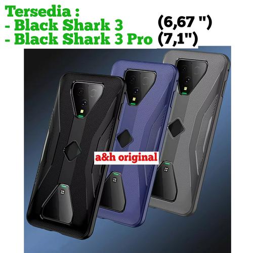 Foto Produk Black Shark 3 | 3 Pro - Soft Case TPU ShockProof Protective Case - Hitam, BLACK SHARK 3 dari a&h original