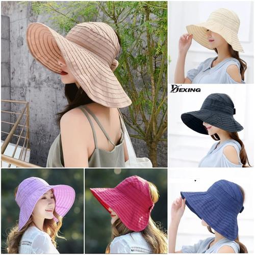 Jual Topi Pantai Import Bisa Dilipat 