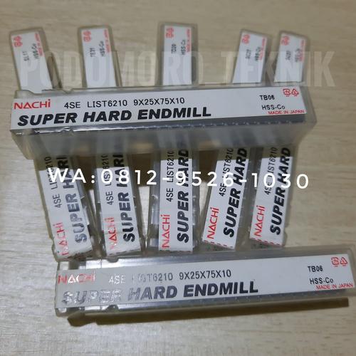 Jual Endmill NACHI 9X25X75X10 mm 4 Flute Merk NACHI Endmill 9mm Nachi