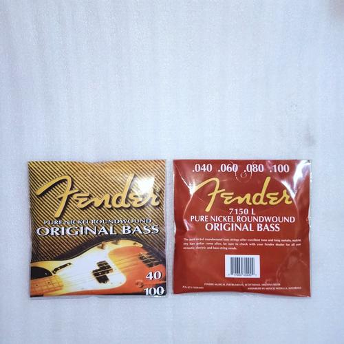 Foto Produk Senar Bass fender 4 senar 040-100 - fender Bass 4 senar dari Tangerang Music