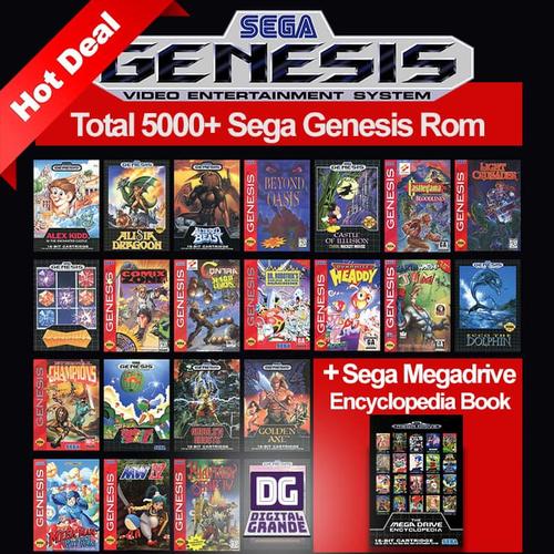 Jual Emulator Game Rom Sega Genesis, GameGear, MasterSystem Full Allin