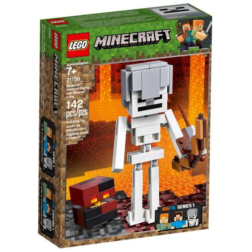 Gambar LEGO MINECRAFT 21150 - Skeleton BigFig with Magma Cube dari Mitra Tekno undefined Tokopedia