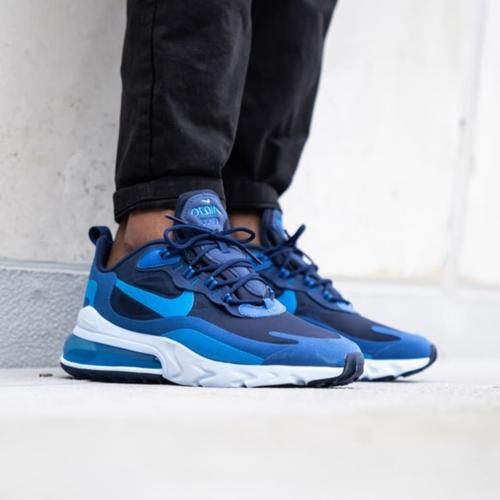 Jual Nike Air Max 270 React Blue Void Sepatu Pria Sneakers Cowo Unisex Jakarta Selatan Hnsneakers Tokopedia