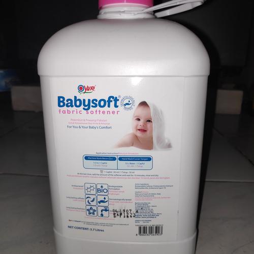 Foto Produk YURI BABYSOFT FABRIC SOFTENER 3,7 KG dari TorukMakto89