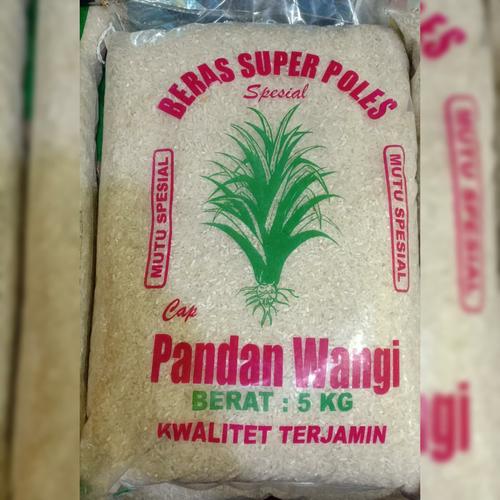 Jual Beras Super Poles Spesial Pandan Wangi 5kg Kab Gresik Berasgresik 