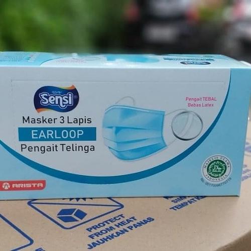 Foto Produk Masker Sensi 3 ply Earloop Original dari JKLFash