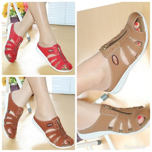 Foto Produk Sepatu Wanita Casual Bakpau Mulan 1690 Tan dari DETECTOR