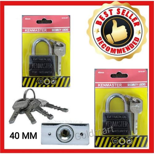 Foto Produk Gembok 40mm Pendek / Kenmaster Security Lock BS40MM dari Gold-Mart