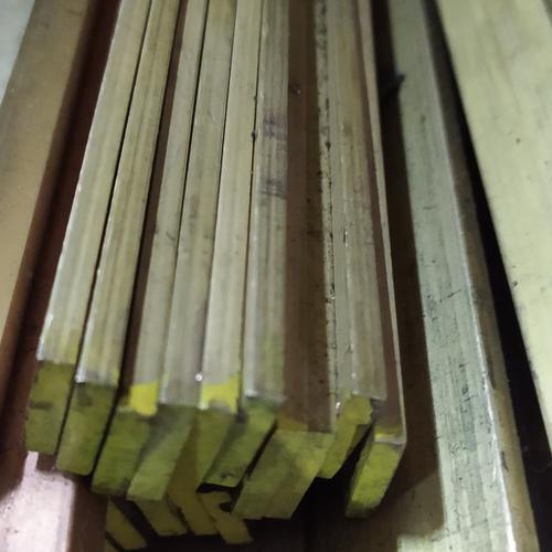 Tinned Copper Flat Bar 6mm X 25mm X 1350mm 0.24" X 1" X 53.15 Inch Long