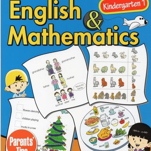 Foto Produk Preschool English & Mathematics k1 dari Little Bookworm