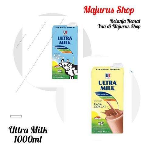 Foto Produk Susu Ultra Milk 1000ml - Full Cream dari majurus shop