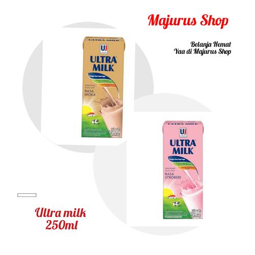 Foto Produk Susu Ultra Milk 250ml - Fullcream dari majurus shop