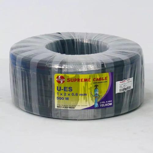 Foto Produk SUPREME KABEL TELEPON HITAM OUTDOOR DROPWIRE / DROP WIRE ( 500 dari RAZKACOMM