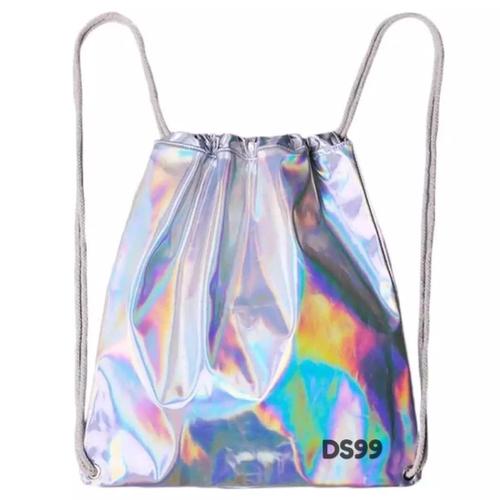 Foto Produk Tas ransel serut bahan hologram - Silver dari dream_shop_99
